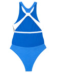 ImamaZin_Active_Swimwear_Dynamo_High_ Neck_Racer_One_Piece_Zaffiro_Back_Flatlay