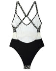 ImamaZin_Active_Swimwear_Marvel_V-Neck_One Piece_Leopard_Back_Flatlay