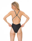 ImamaZin_Active_Swimwear_Marvel_V-Neck_One Piece_Leopard_Print_Back