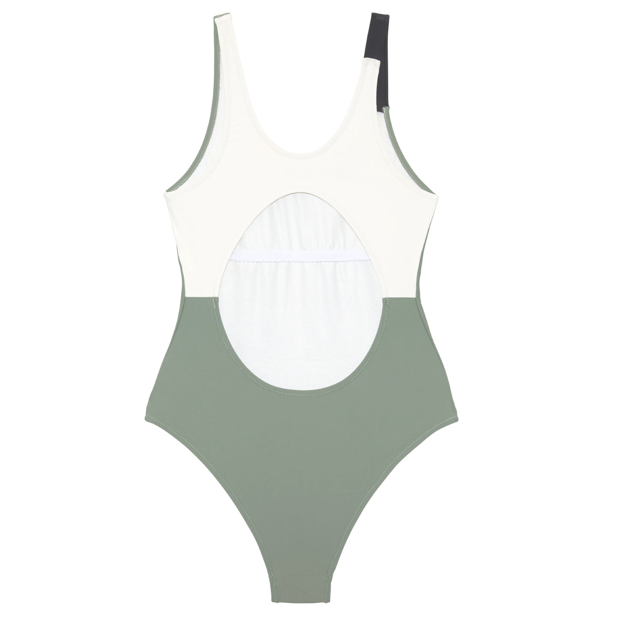 ImamaZin_Active_Swimwear_Remarkable_Scoop_Neck_One_Piece_Army_Back_Flatlay