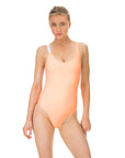 ImamaZin_Active_Swimwear_Remarkable_Scoop_Neck_One_Piece_Souffle_Swimsuit