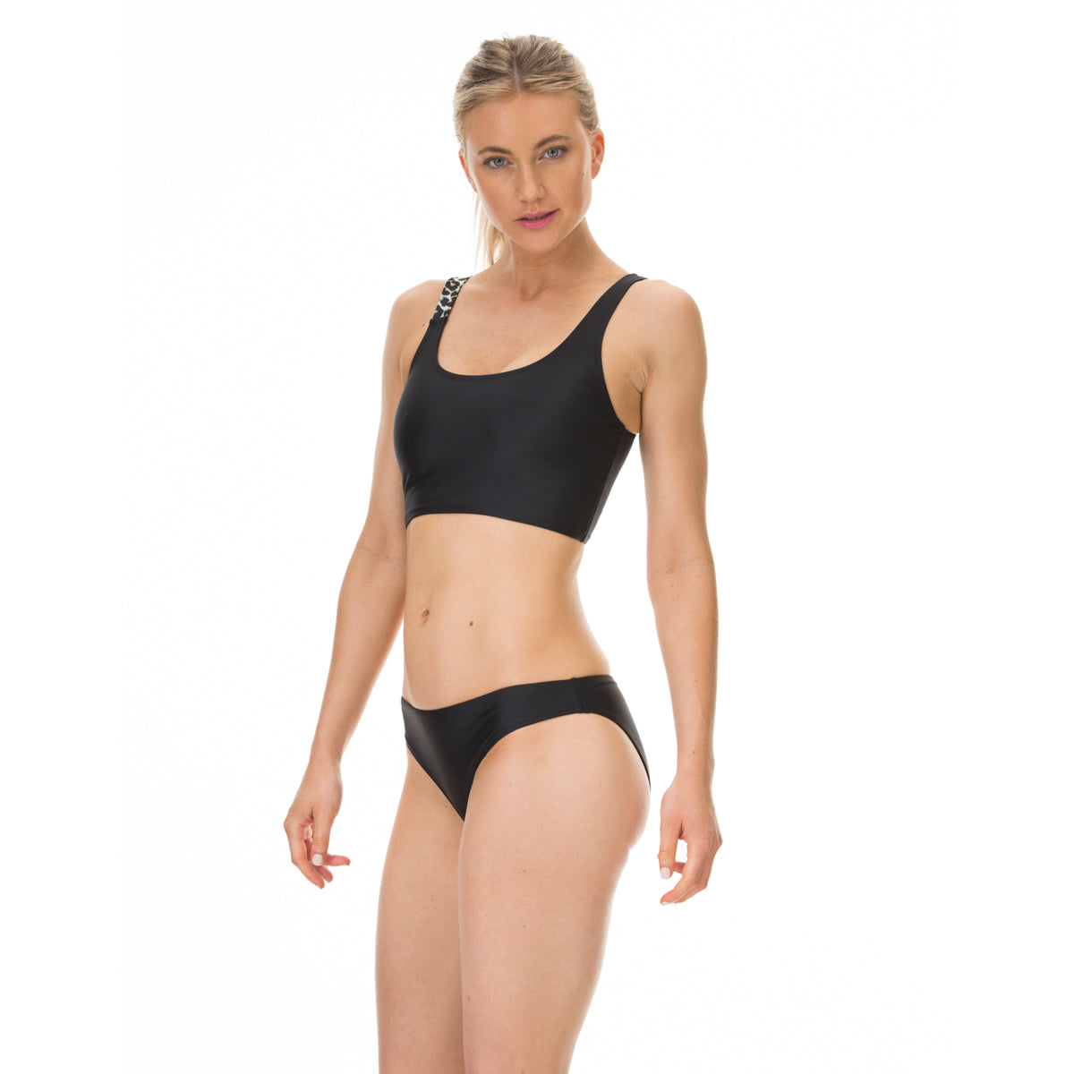 ImamaZin_Active_Swimwear_Super_Assymetry_Top_Black_Quarter_Front_A