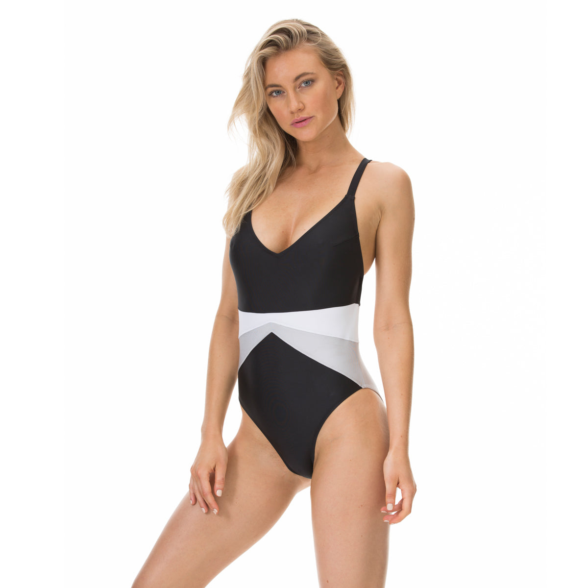 Marvel V Neck One Piece Nero