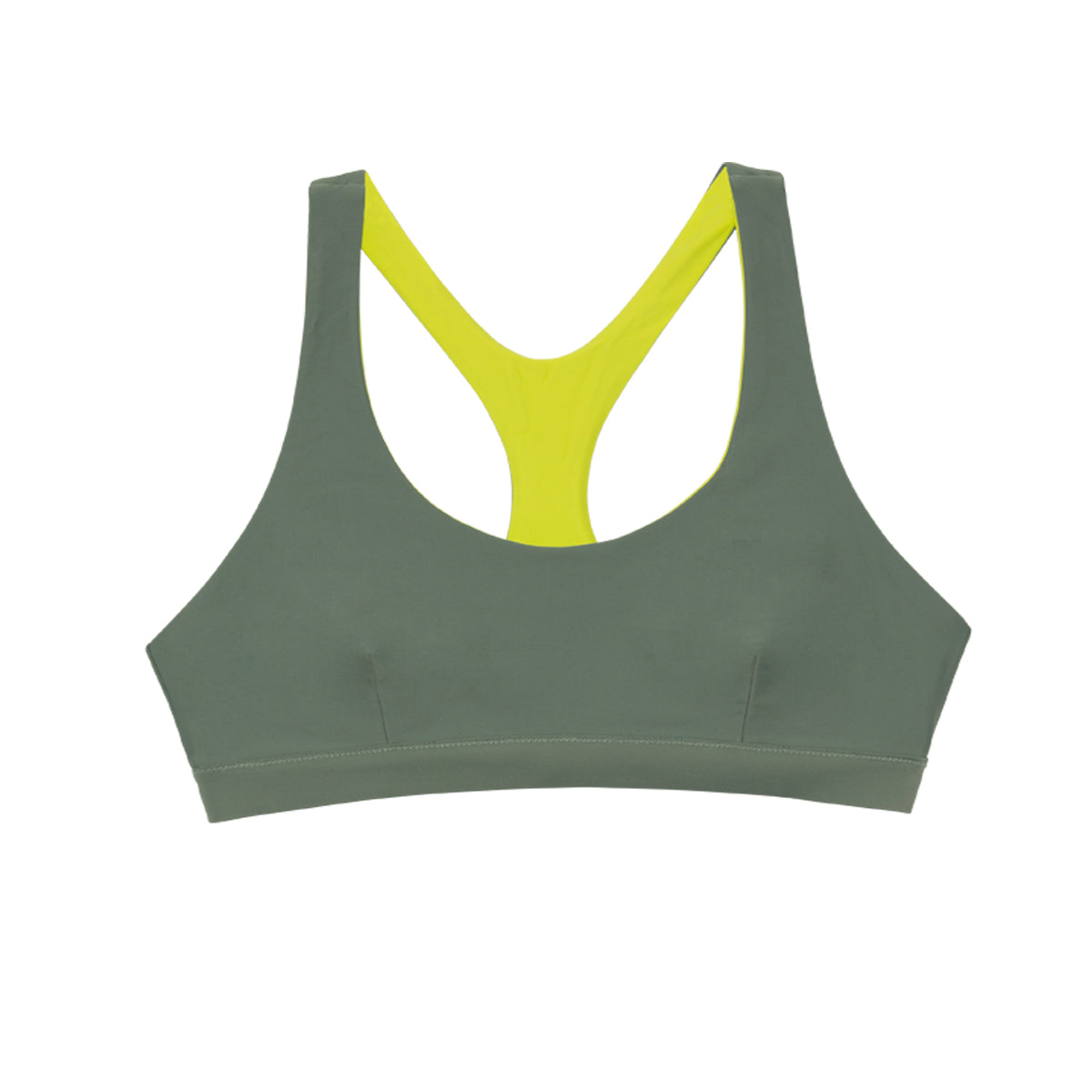 ImamaZin_Active_Swimwear_Mighty_Reversible_Crop_Top_Army_Front_a
